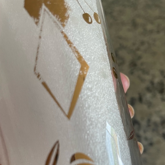 *SET OF TWELVE* MCM 24KT GOLD ATOMIC DIAMONDS & CHERRIES Tall Glasses - Picture 8 of 8